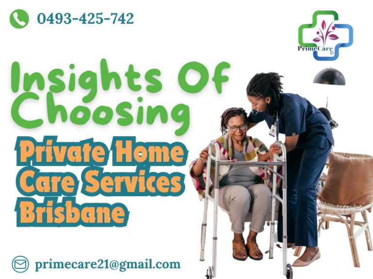 Private Home Care Services Brisbane