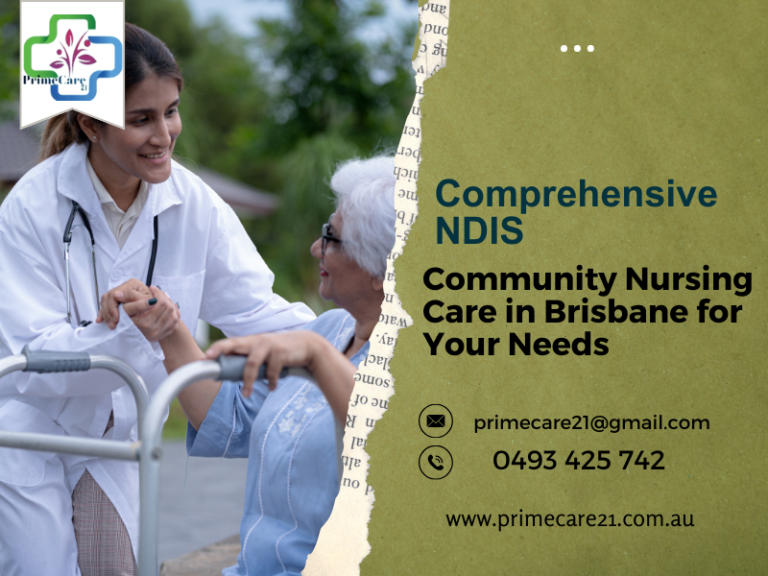 Ndis Community Nursing Care in Brisbane