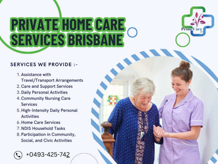 Benefits of Choosing Private Home Care Services in Brisbane