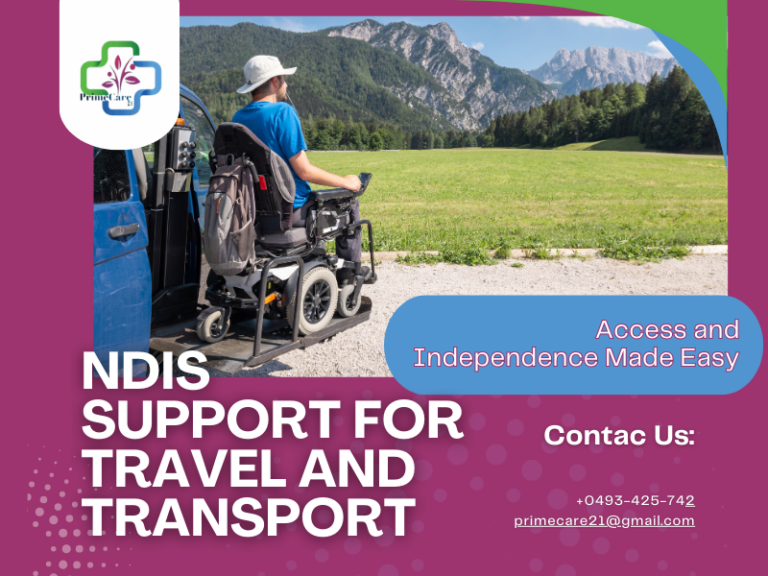 NDIS Support for Travel and Transport